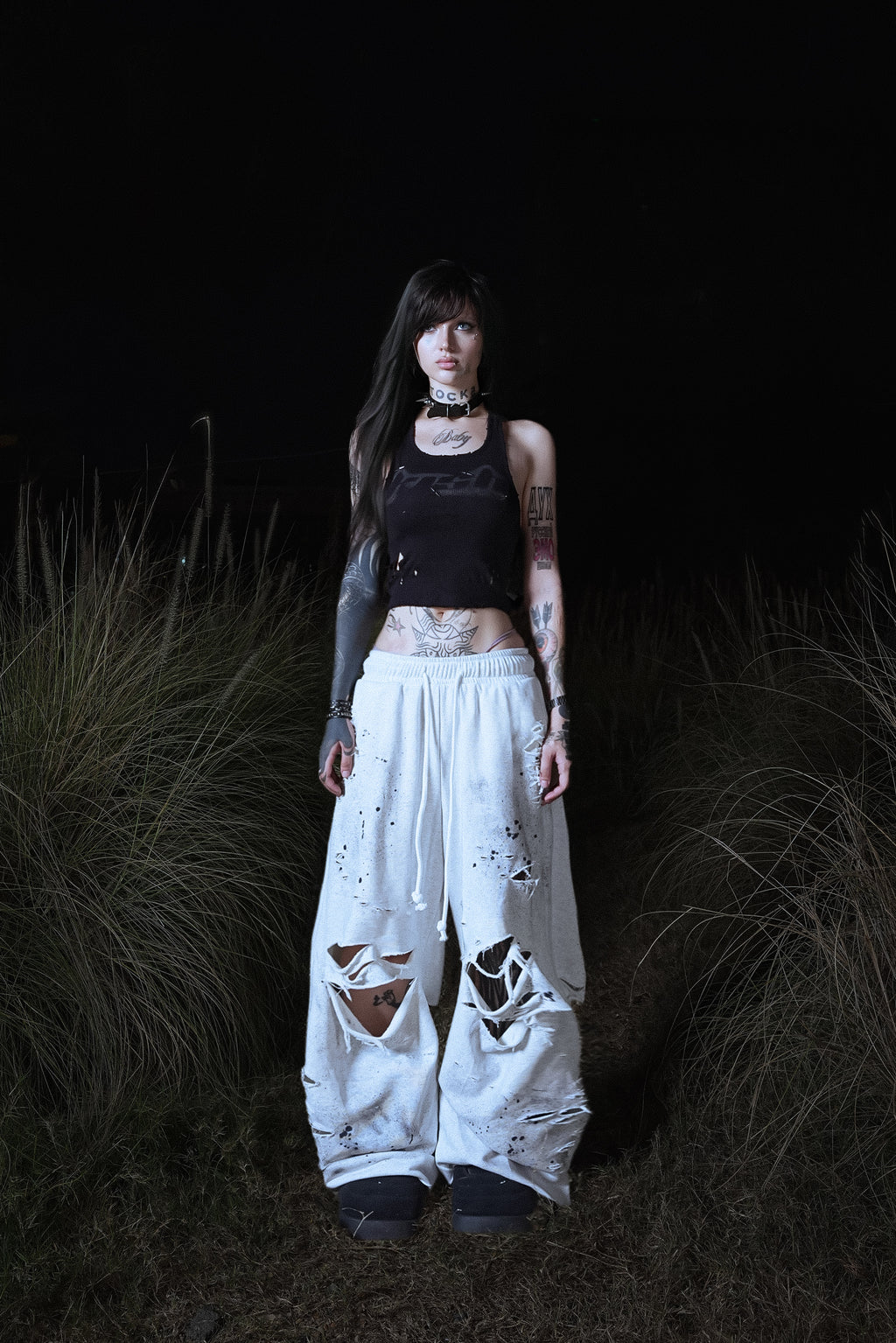 GREY DUST SWEATPANTS
