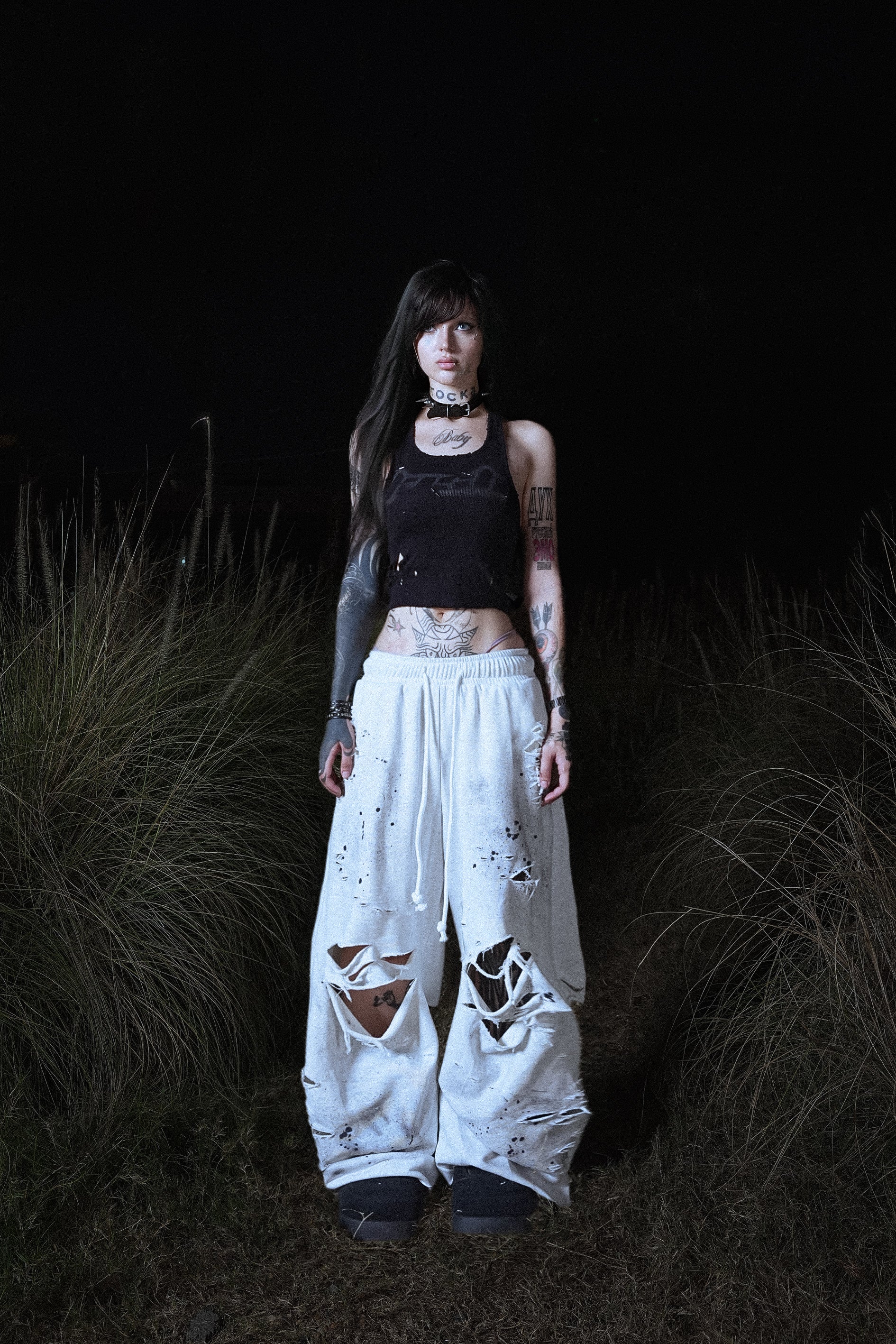 GREY DUST SWEATPANTS