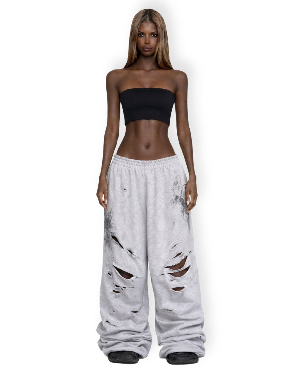GREY DUST SWEATPANTS