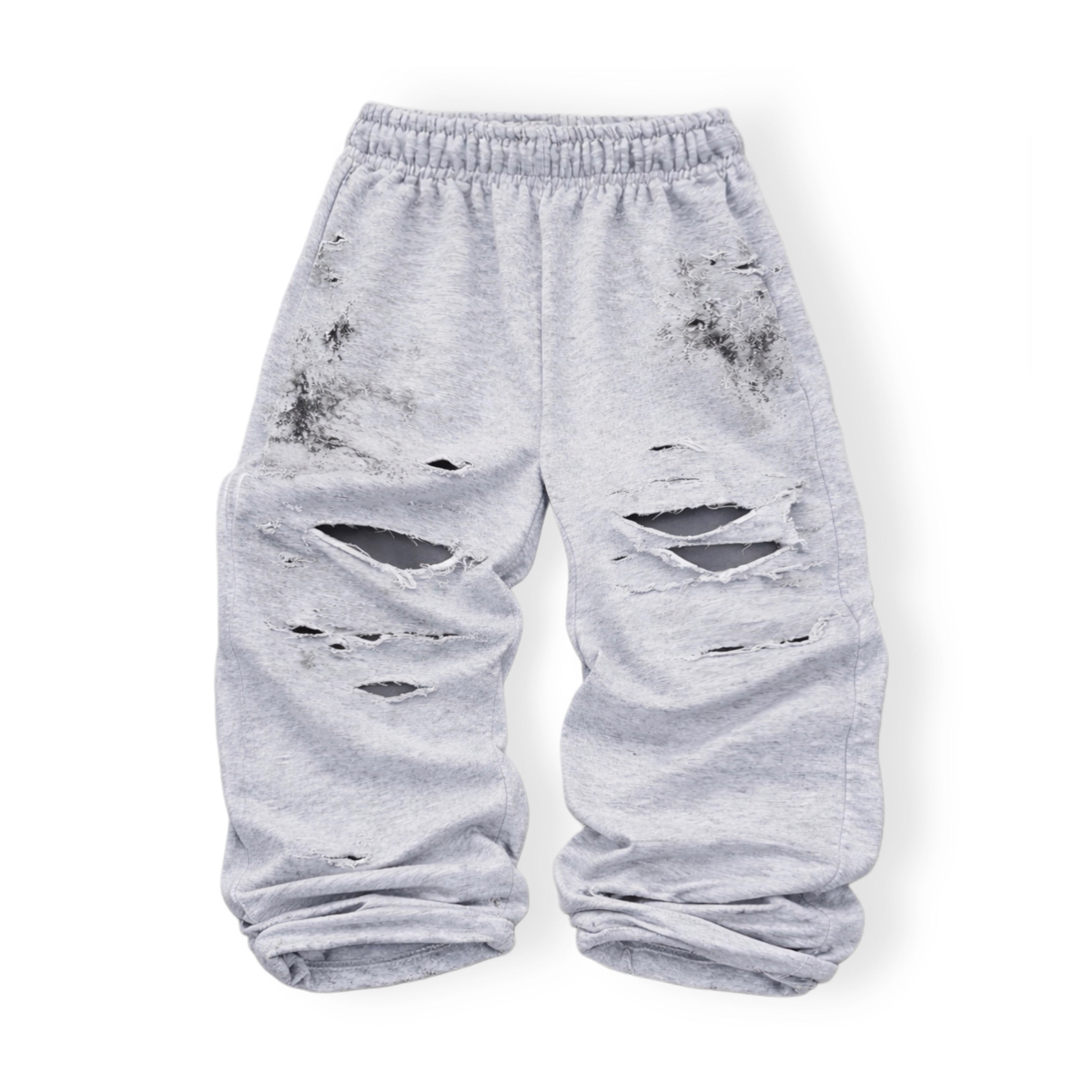 GREY DUST SWEATPANTS