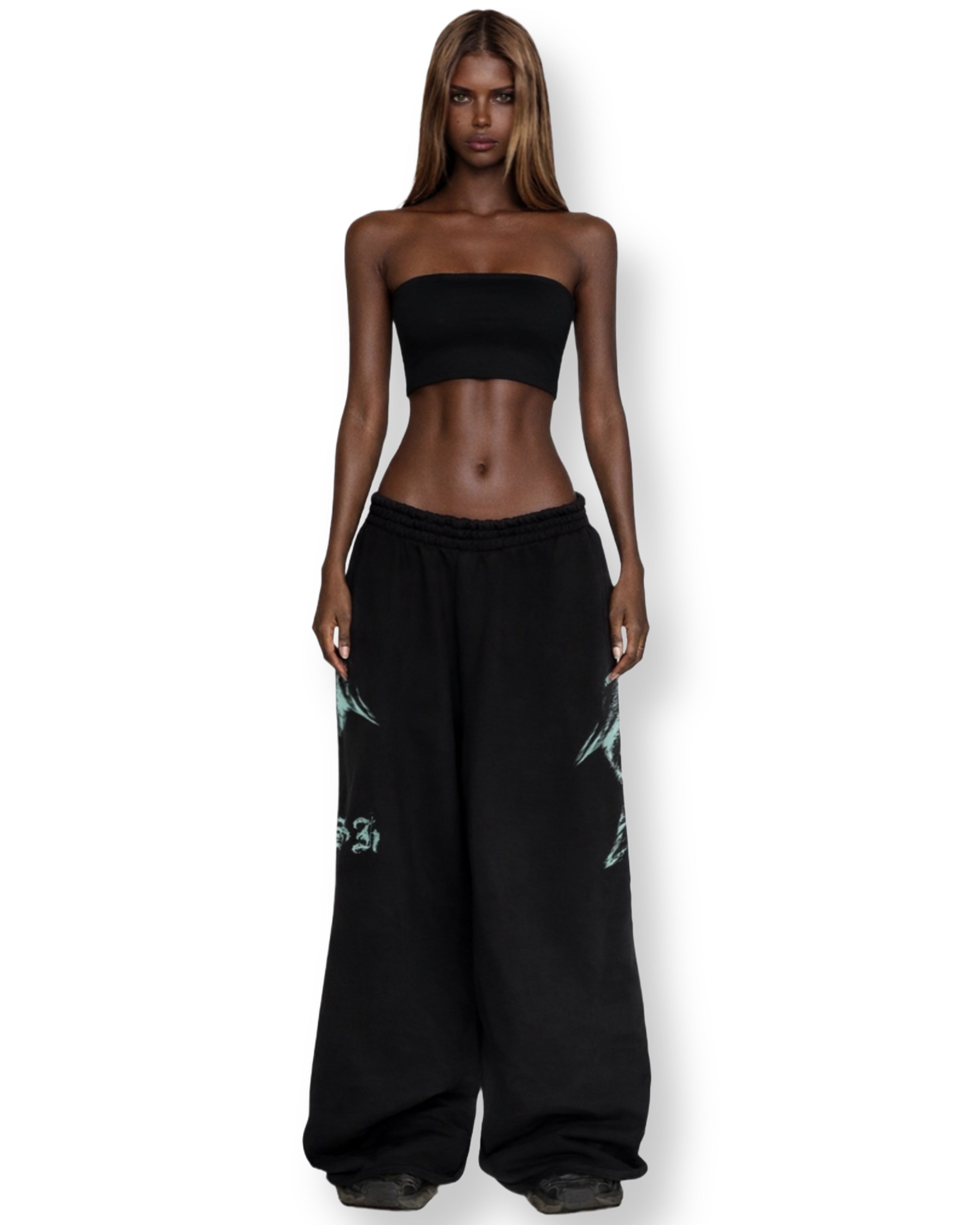 Black Take-off SWEATPANTS