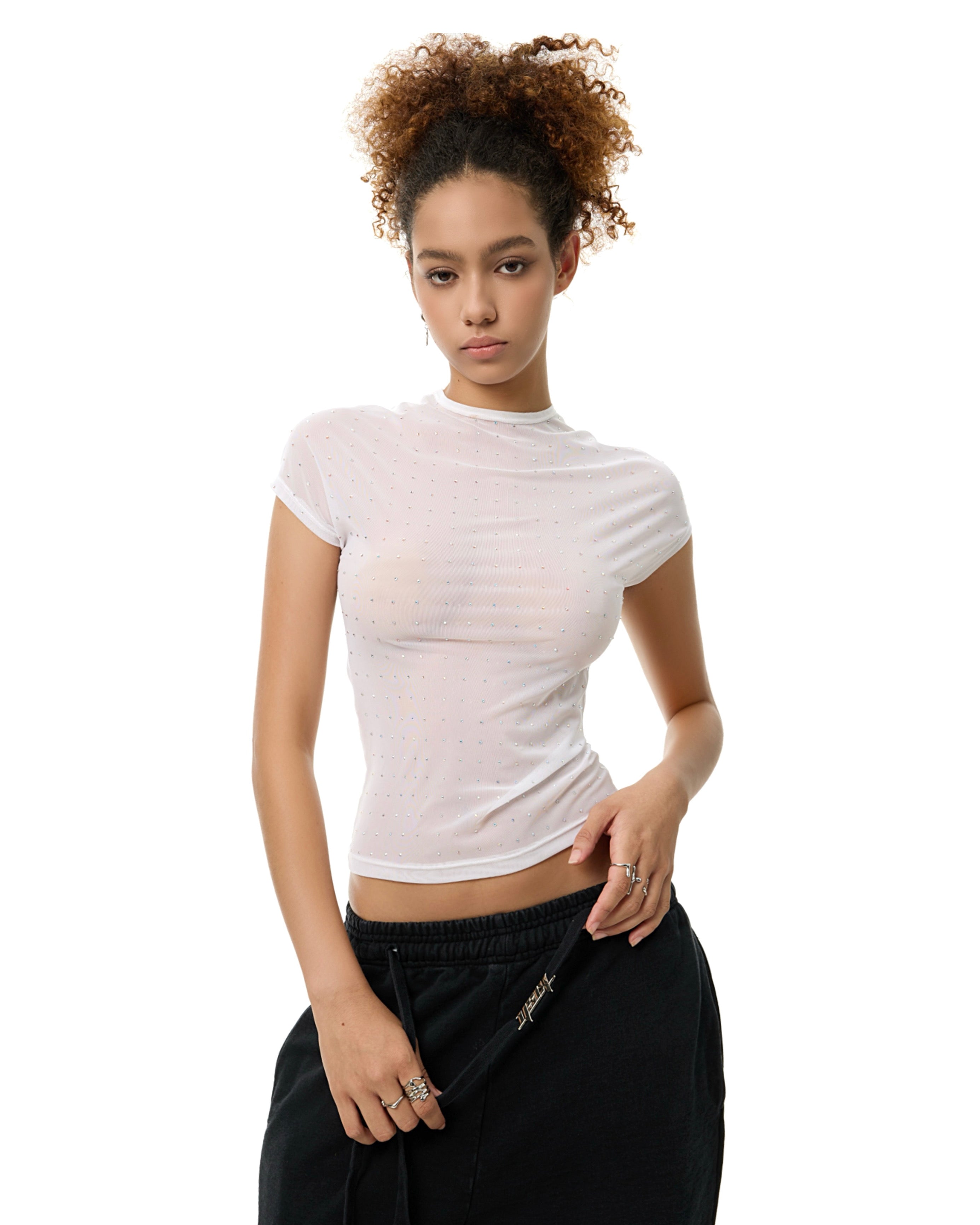 SPARK MESS BABYTEE ( WHITE )